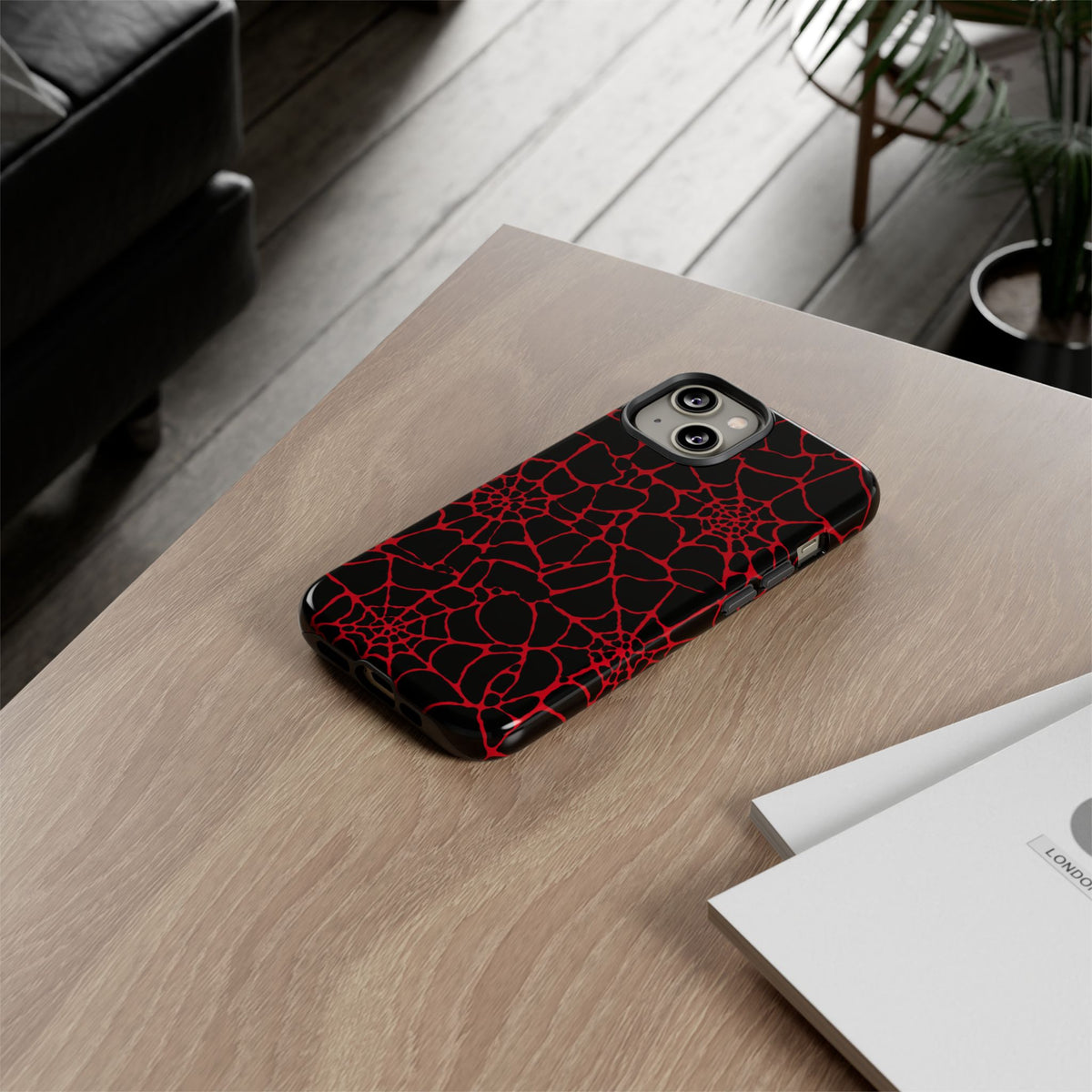 Y2K Spiderweb iPhone Case 🕷️ Goth Aesthetic Cute Emo Phone Case