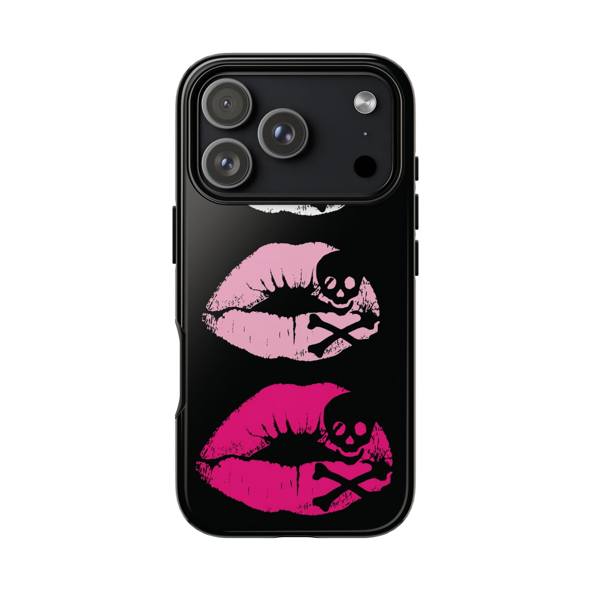 Skull Kiss Phone Case | Y2K Gothic Phone Case