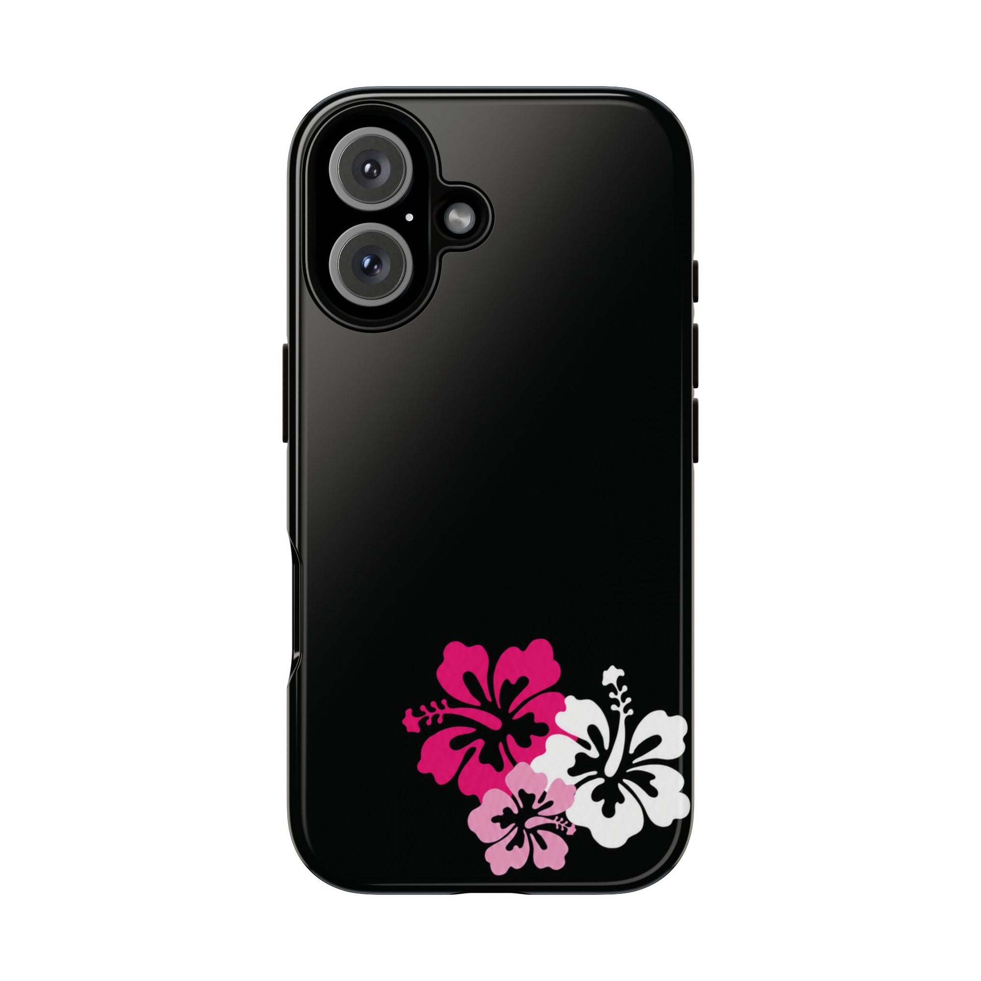 Y2K Hibiscus Floral Phone Case | Cute Coquette Tropical iPhone Case | Glossy Protective Girly Cover| dejavuu