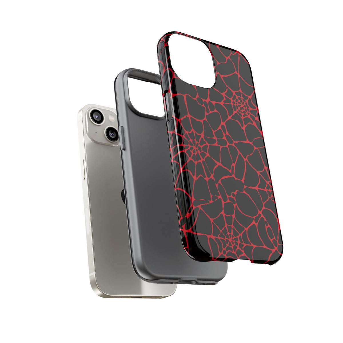 Y2K Spiderweb iPhone Case 🕷️ Goth Aesthetic Cute Emo Phone Case
