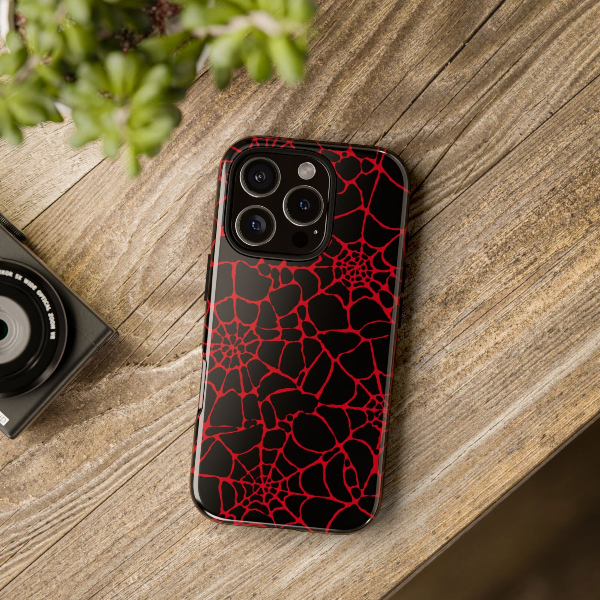 Y2K Spiderweb iPhone Case 🕷️ Goth Aesthetic Cute Emo Phone Case