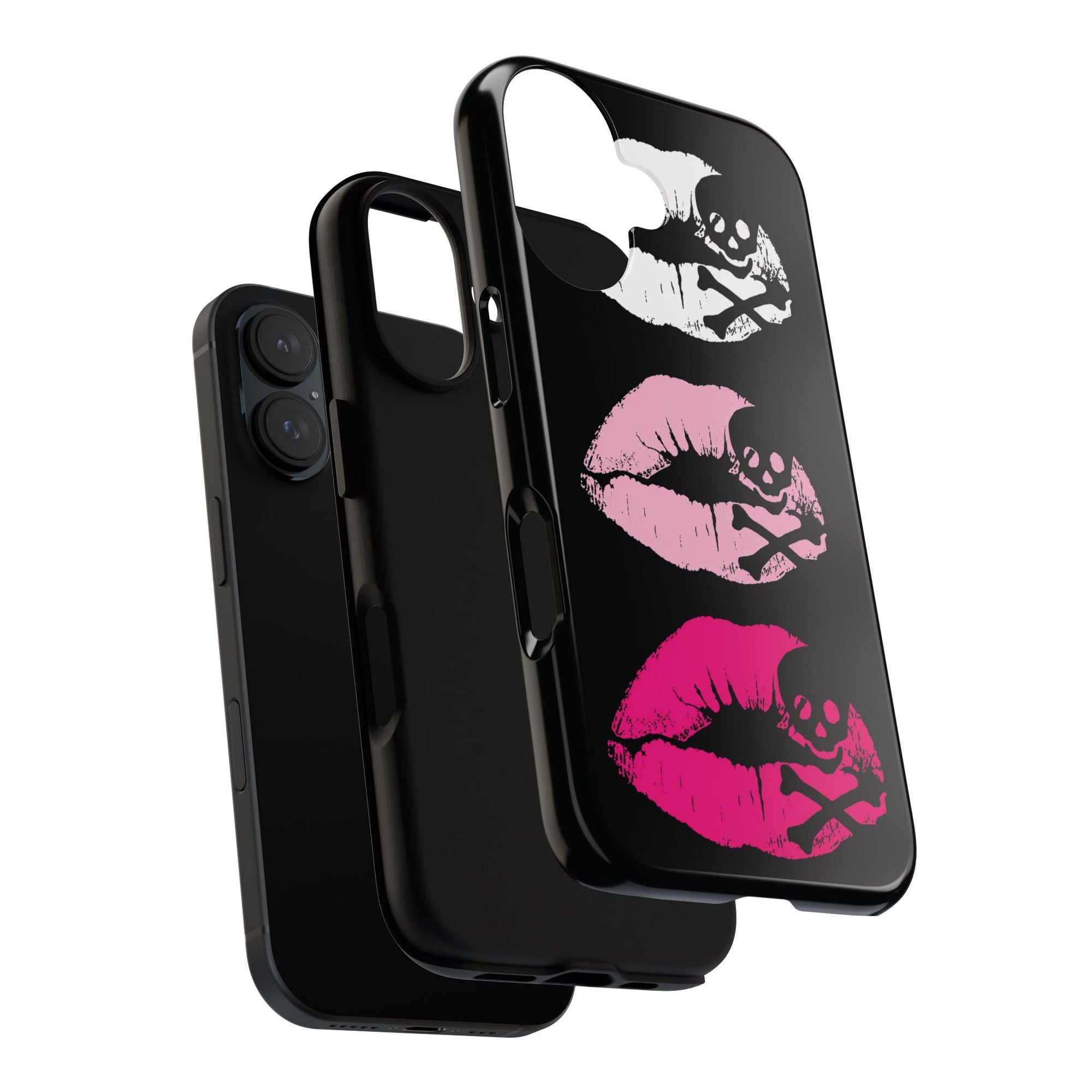 Skull Kiss Phone Case | Y2K Gothic Phone Case