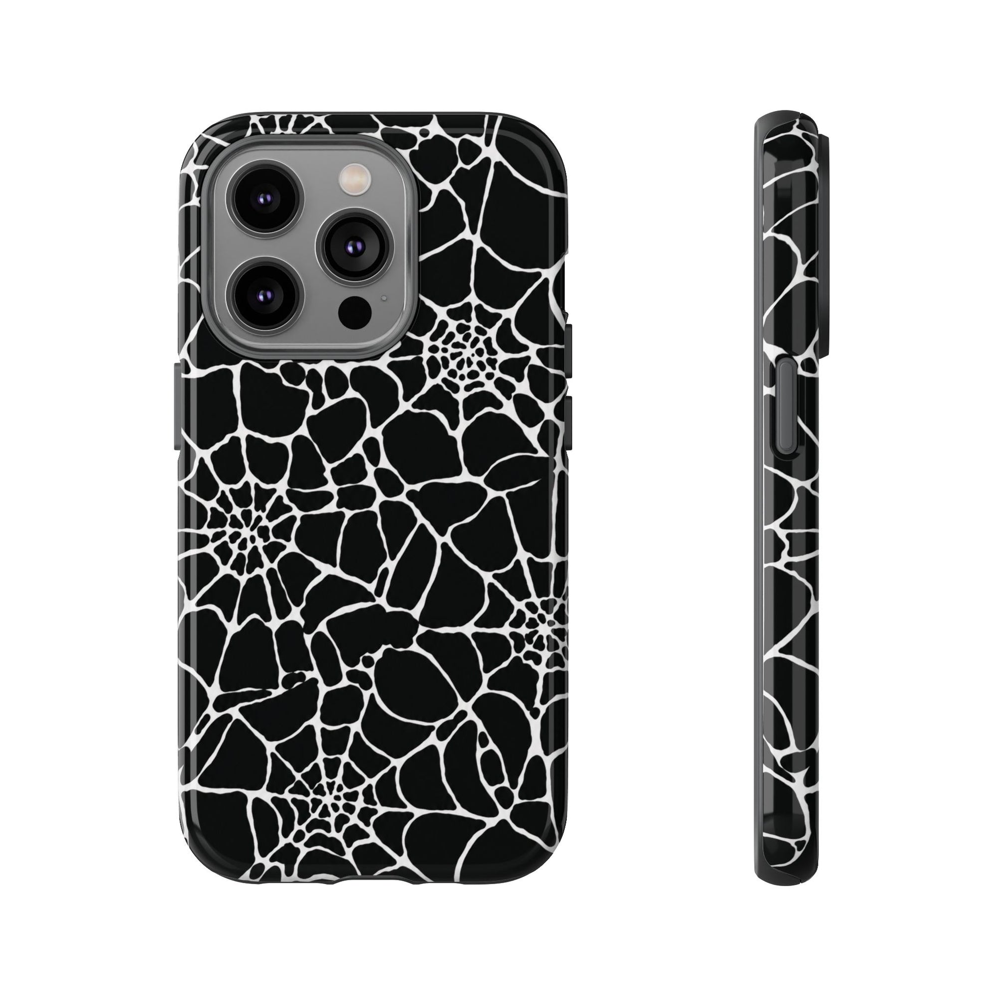 Y2K Spiderweb iPhone Case 🕷️ Goth Aesthetic Cute Emo Phone Case