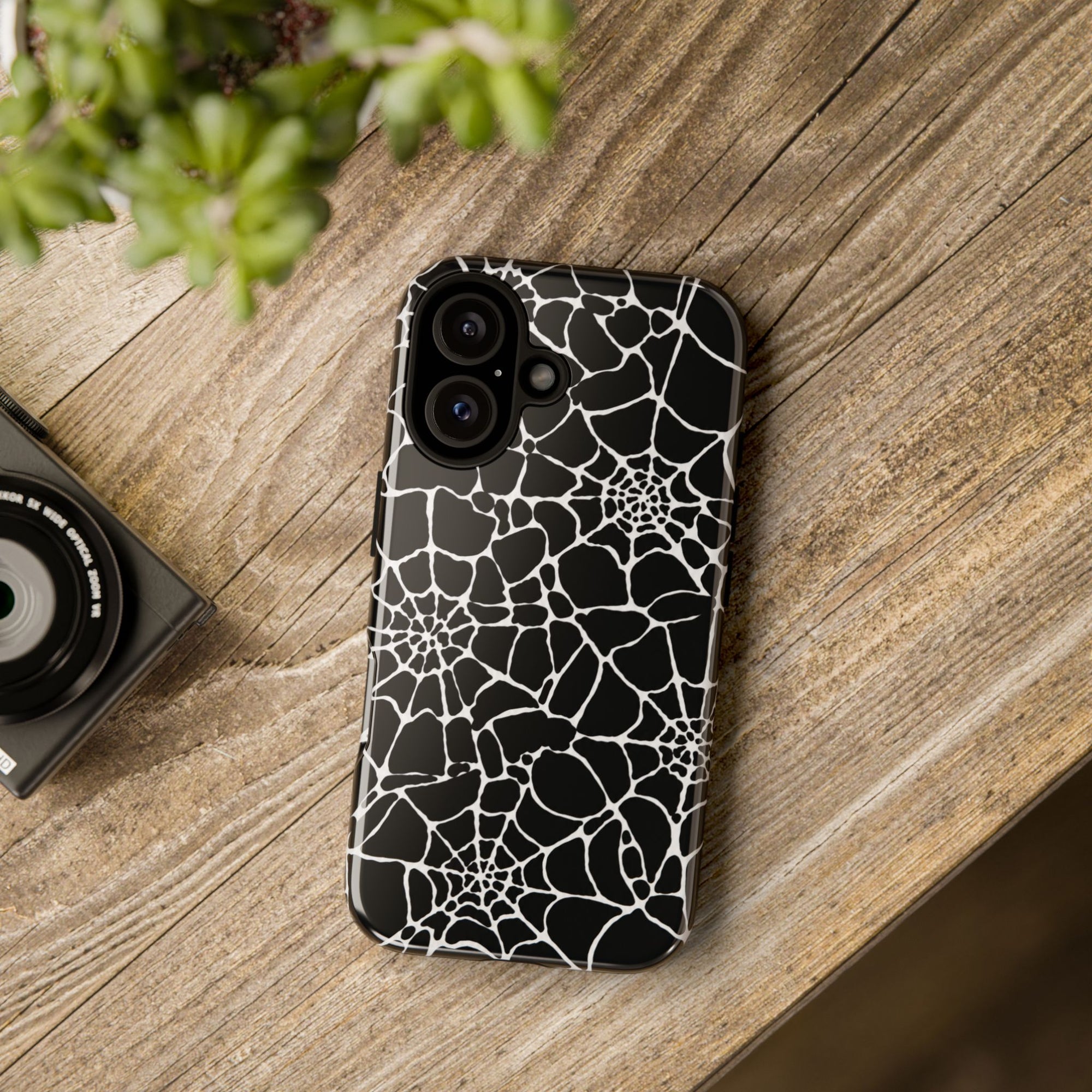 Y2K Spiderweb iPhone Case 🕷️ Goth Aesthetic Cute Emo Phone Case