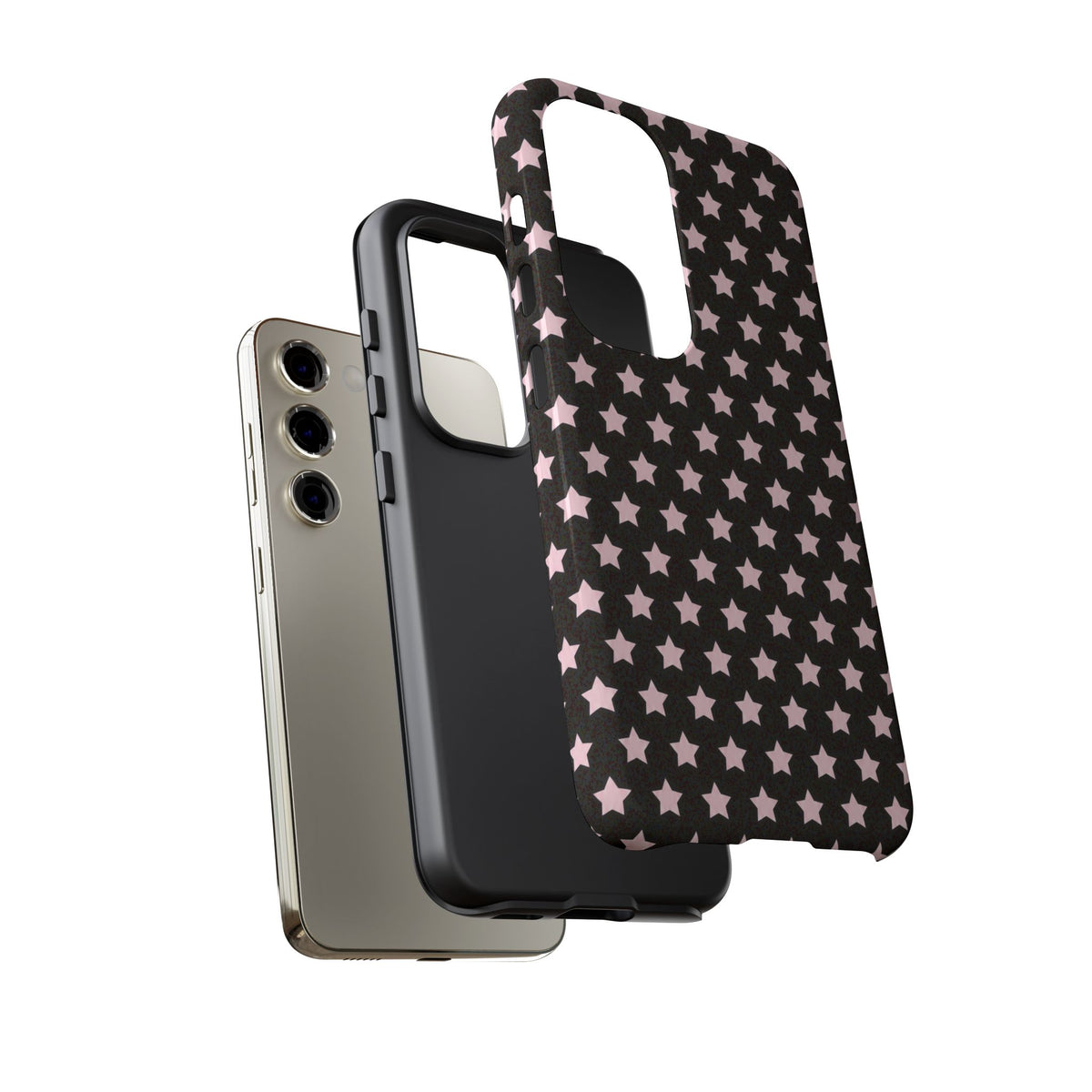 Star Girl iPhone Case ✦ Y2K Aesthetic Black Star Phone Case