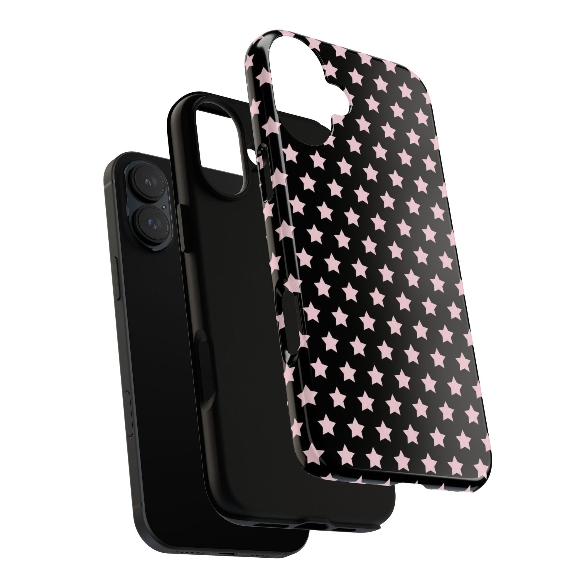 Star Girl iPhone Case ✦ Y2K Aesthetic Black Star Phone Case