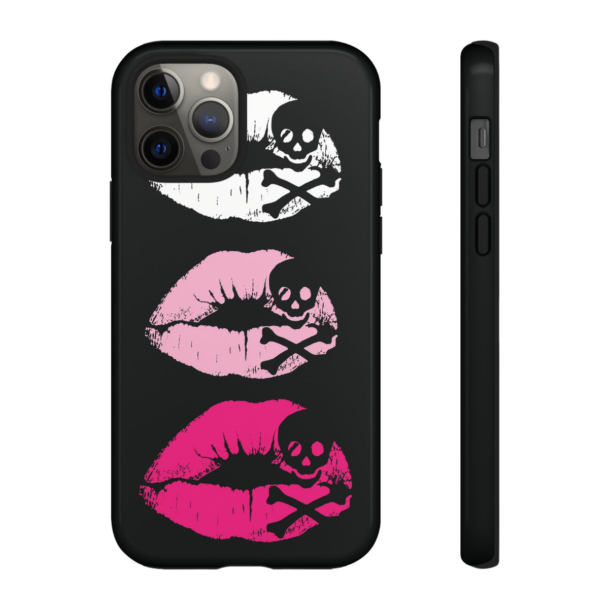 Skull Kiss Phone Case | Y2K Gothic Phone Case