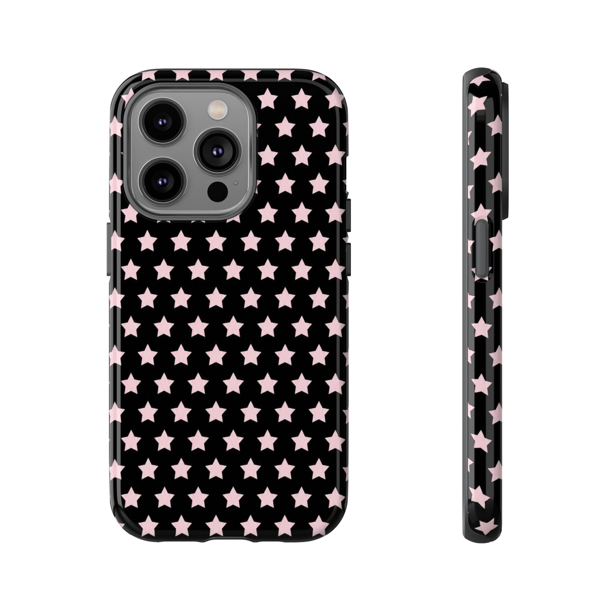 Star Girl iPhone Case ✦ Y2K Aesthetic Black Star Phone Case