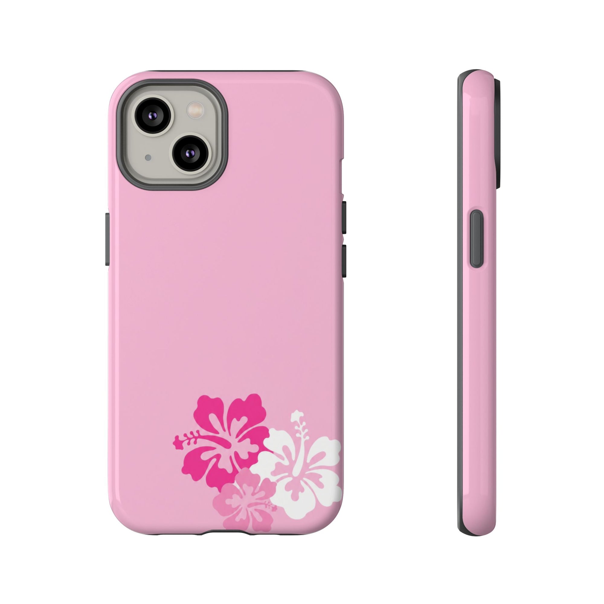 Y2K Hibiscus Floral Phone Case | Cute Coquette Tropical iPhone Case | Glossy Protective Girly Cover| dejavuu