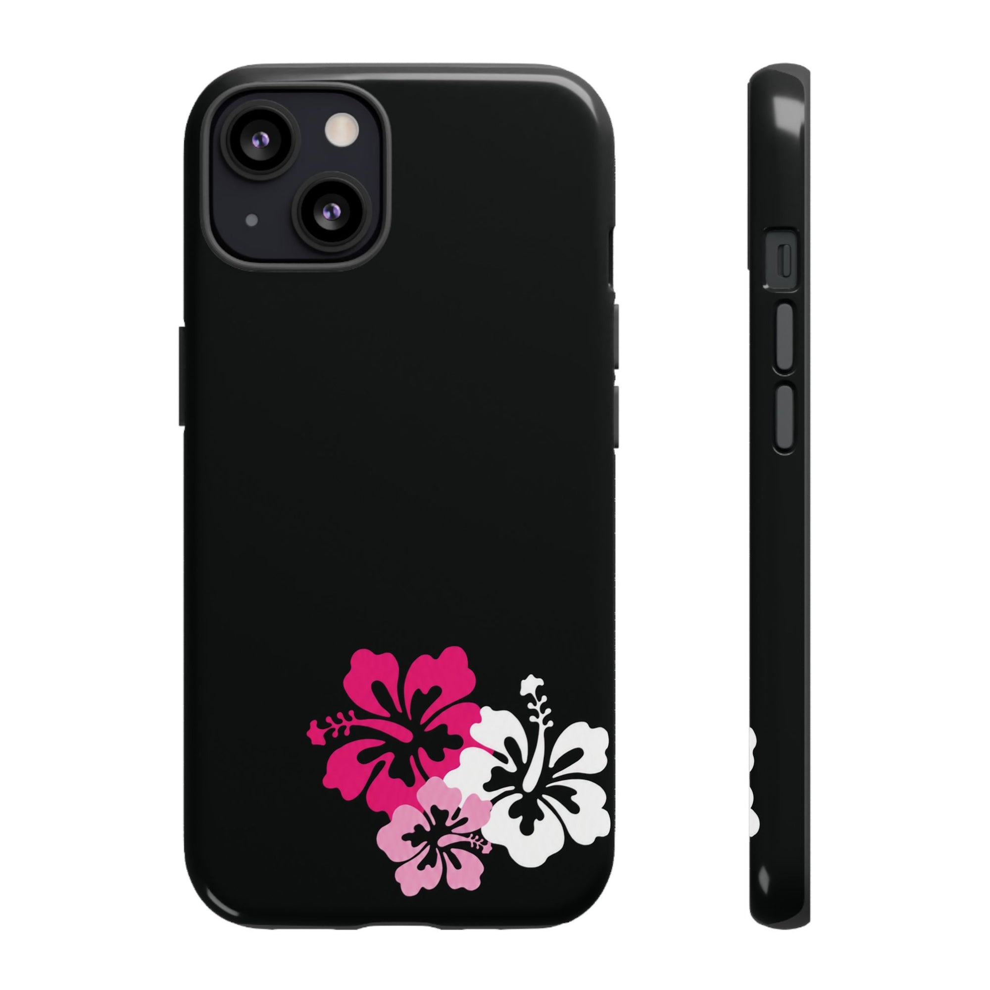 Y2K Hibiscus Floral Phone Case | Cute Coquette Tropical iPhone Case | Glossy Protective Girly Cover| dejavuu