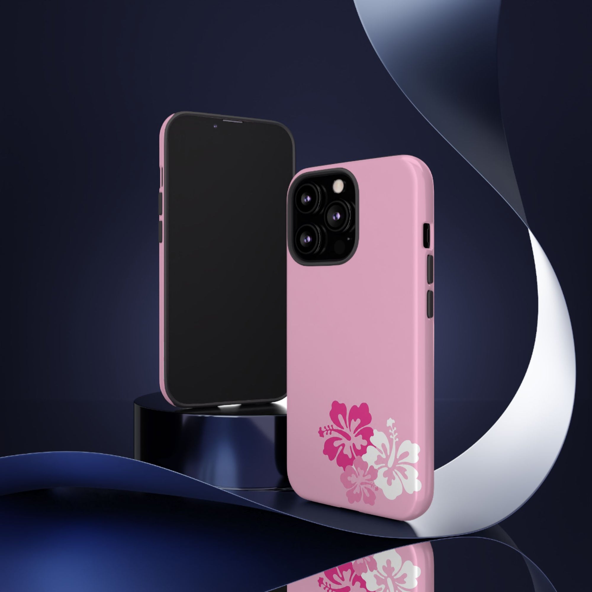 Y2K Hibiscus Floral Phone Case | Cute Coquette Tropical iPhone Case | Glossy Protective Girly Cover| dejavuu