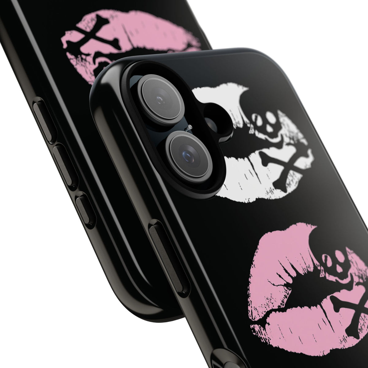 Skull Kiss Phone Case | Y2K Gothic Phone Case
