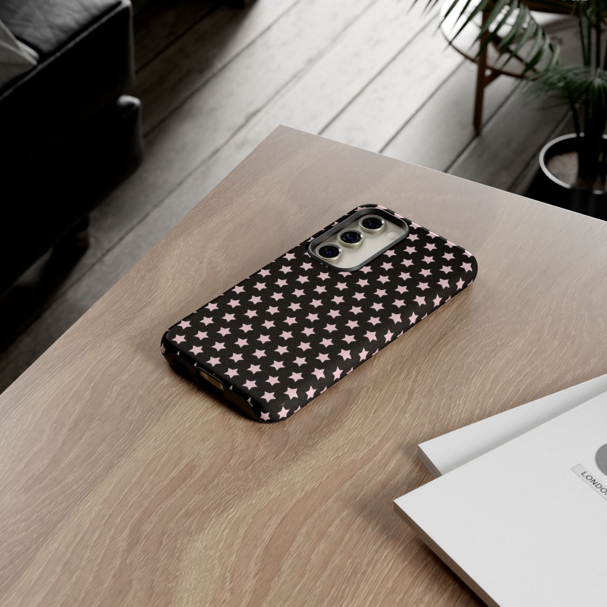 Star Girl iPhone Case ✦ Y2K Aesthetic Black Star Phone Case