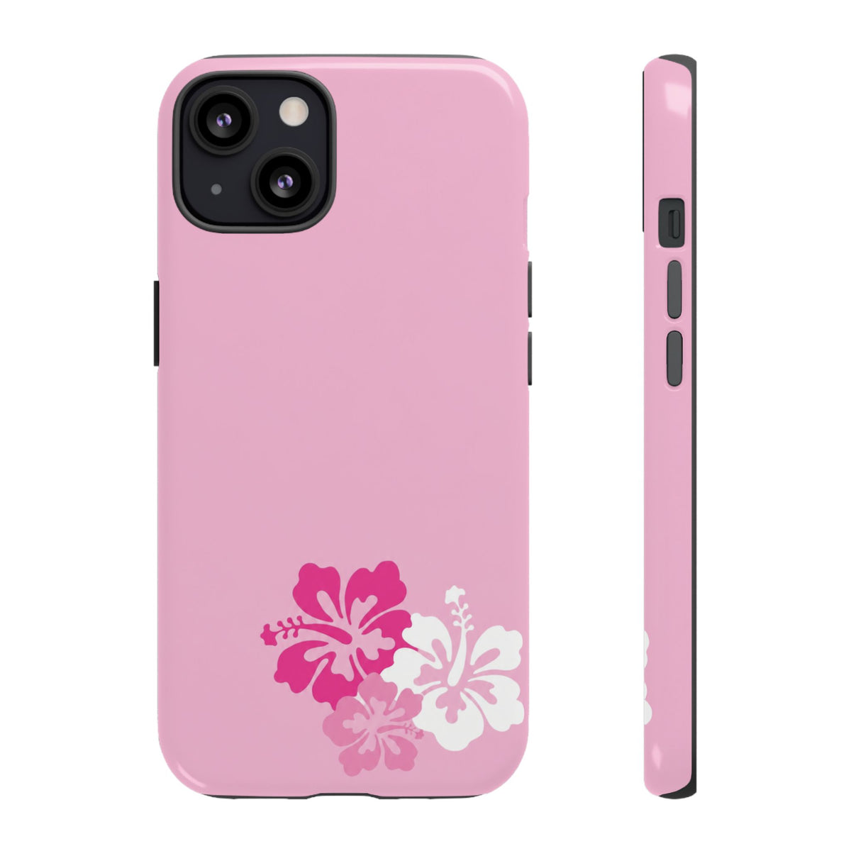 Y2K Hibiscus Floral Phone Case | Cute Coquette Tropical iPhone Case | Glossy Protective Girly Cover| dejavuu