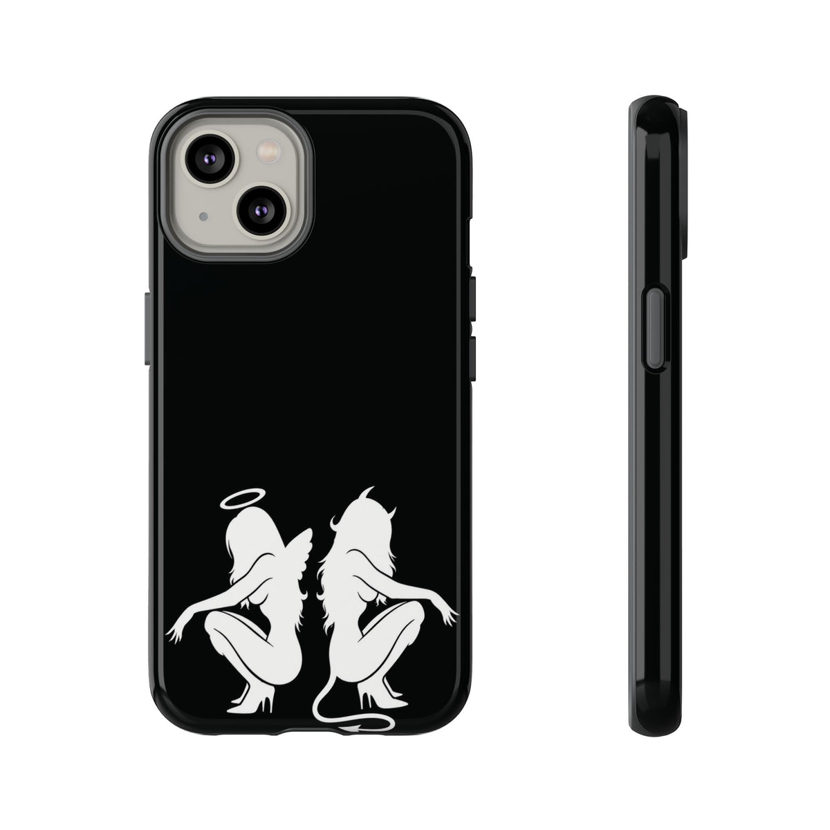 Devil VS Angel Phone Case| Gothic Y2K Phone Case