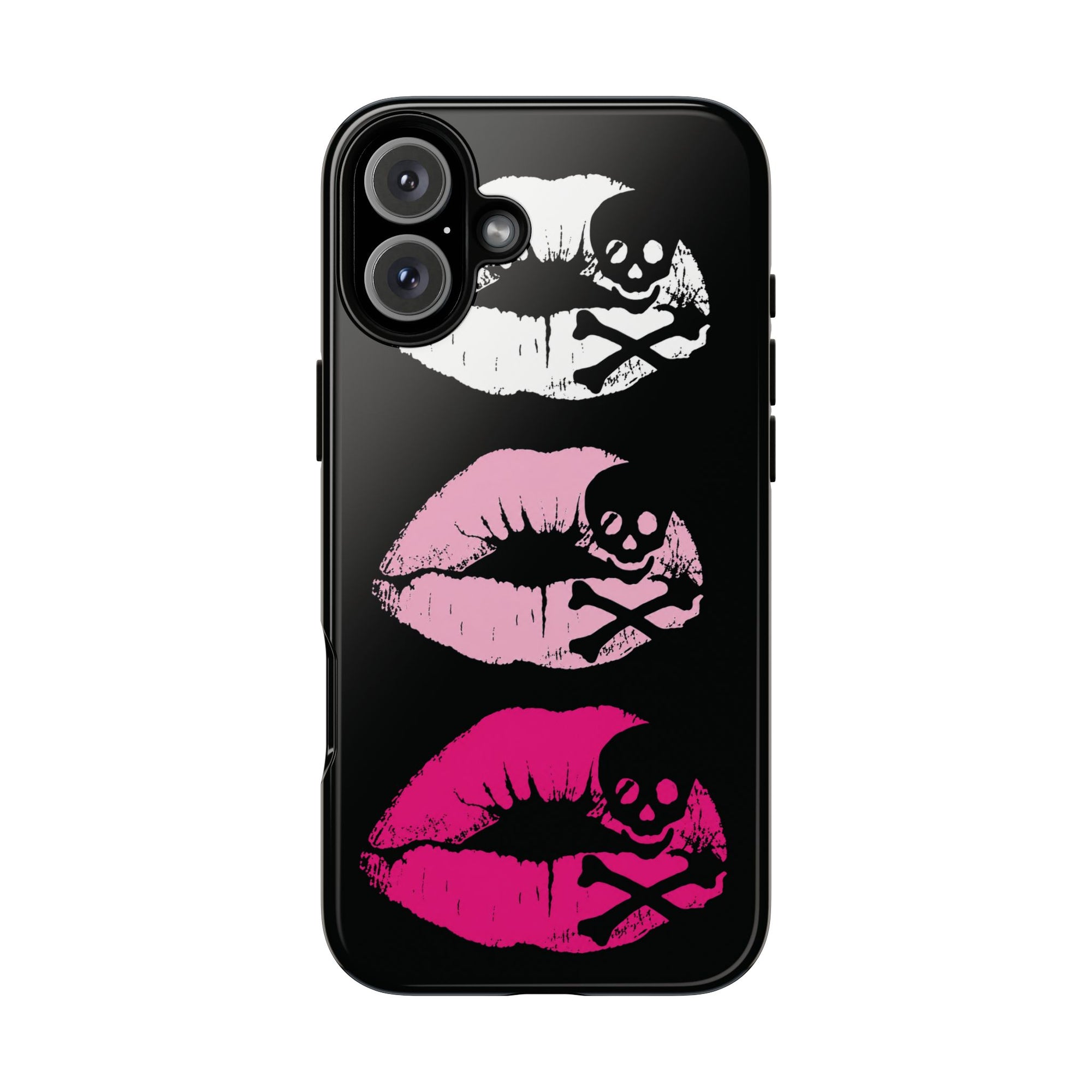 Skull Kiss Phone Case | Y2K Gothic Phone Case