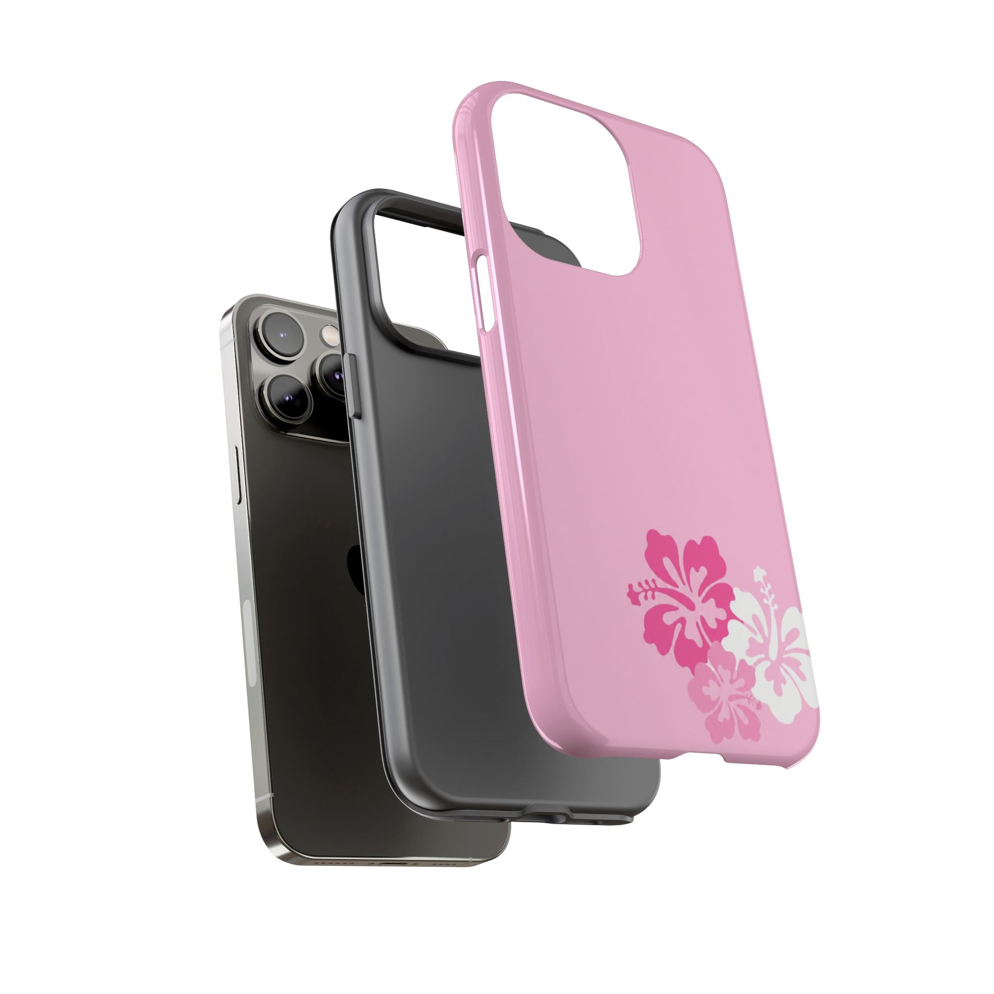 Y2K Hibiscus Floral Phone Case | Cute Coquette Tropical iPhone Case | Glossy Protective Girly Cover| dejavuu