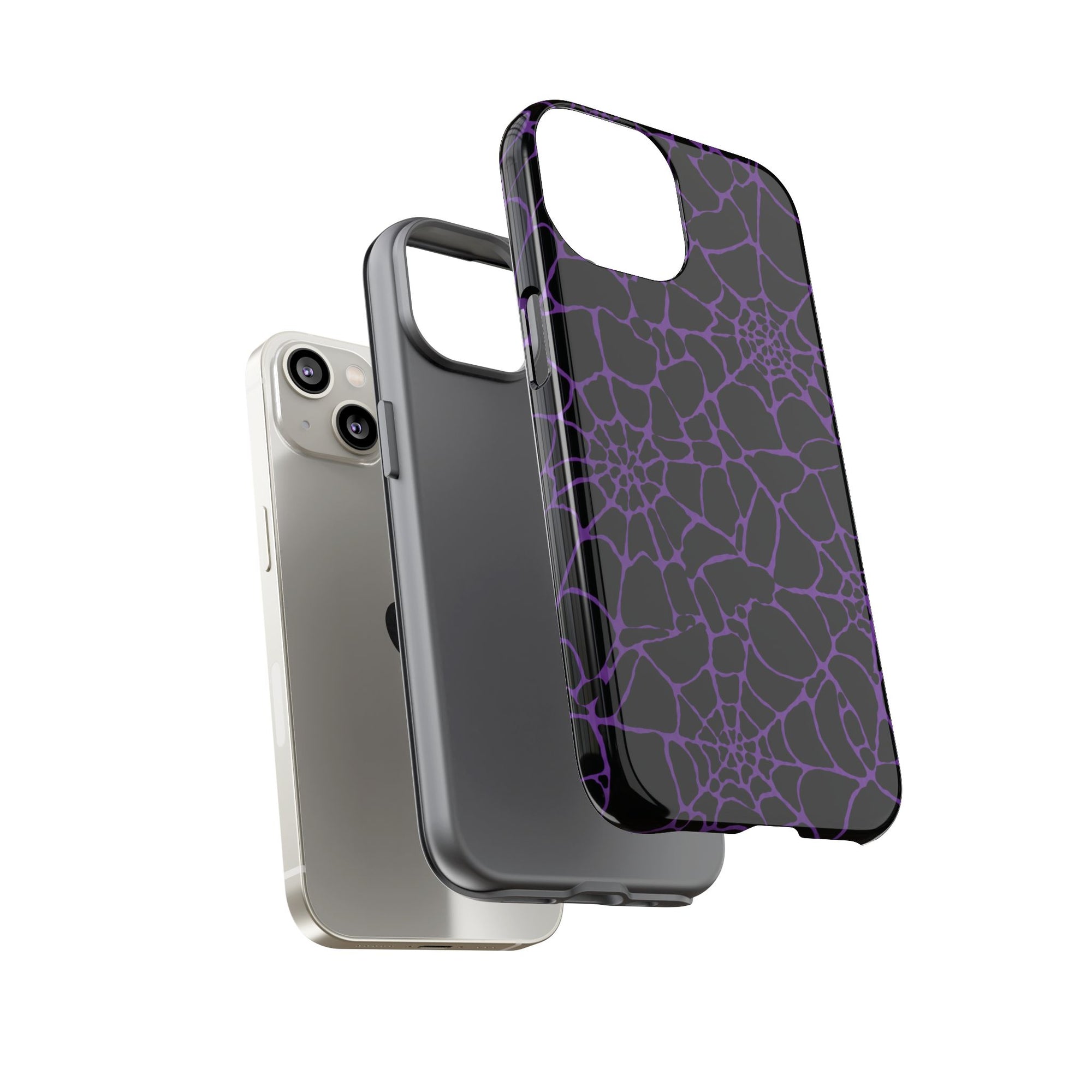 Y2K Spiderweb iPhone Case 🕷️ Goth Aesthetic Cute Emo Phone Case