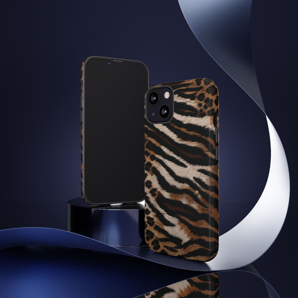 Tiger x Leopard iPhone Case | Cool Girl Mob Wife Aesthetic