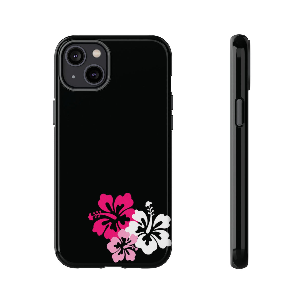 Y2K Hibiscus Floral Phone Case | Cute Coquette Tropical iPhone Case | Glossy Protective Girly Cover| dejavuu