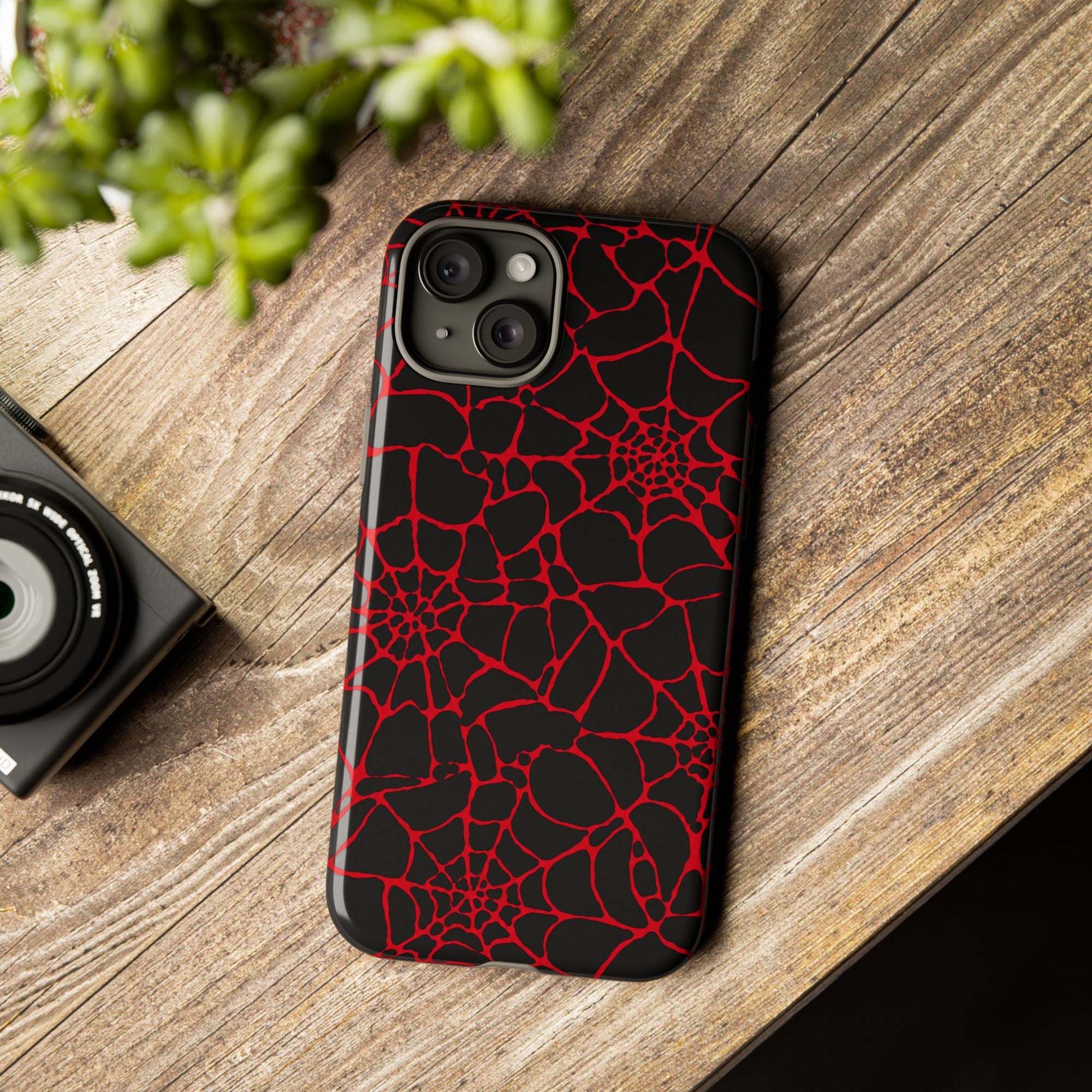 Y2K Spiderweb iPhone Case 🕷️ Goth Aesthetic Cute Emo Phone Case
