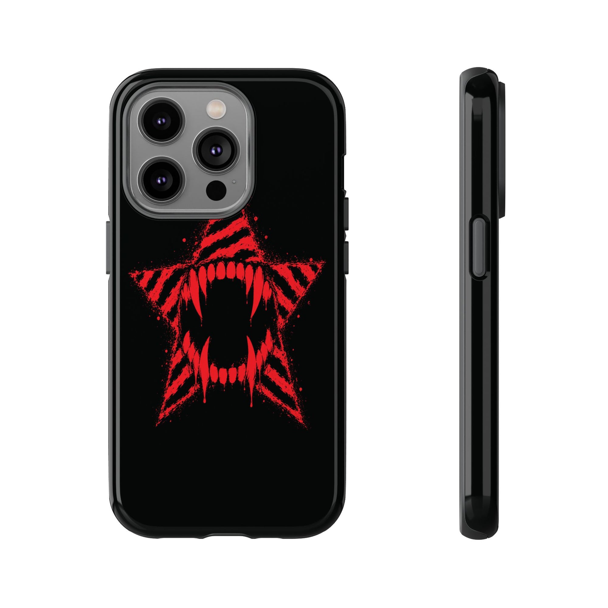 Vampire Star iPhone Case 🩸 Y2K Goth Alt Phone Case