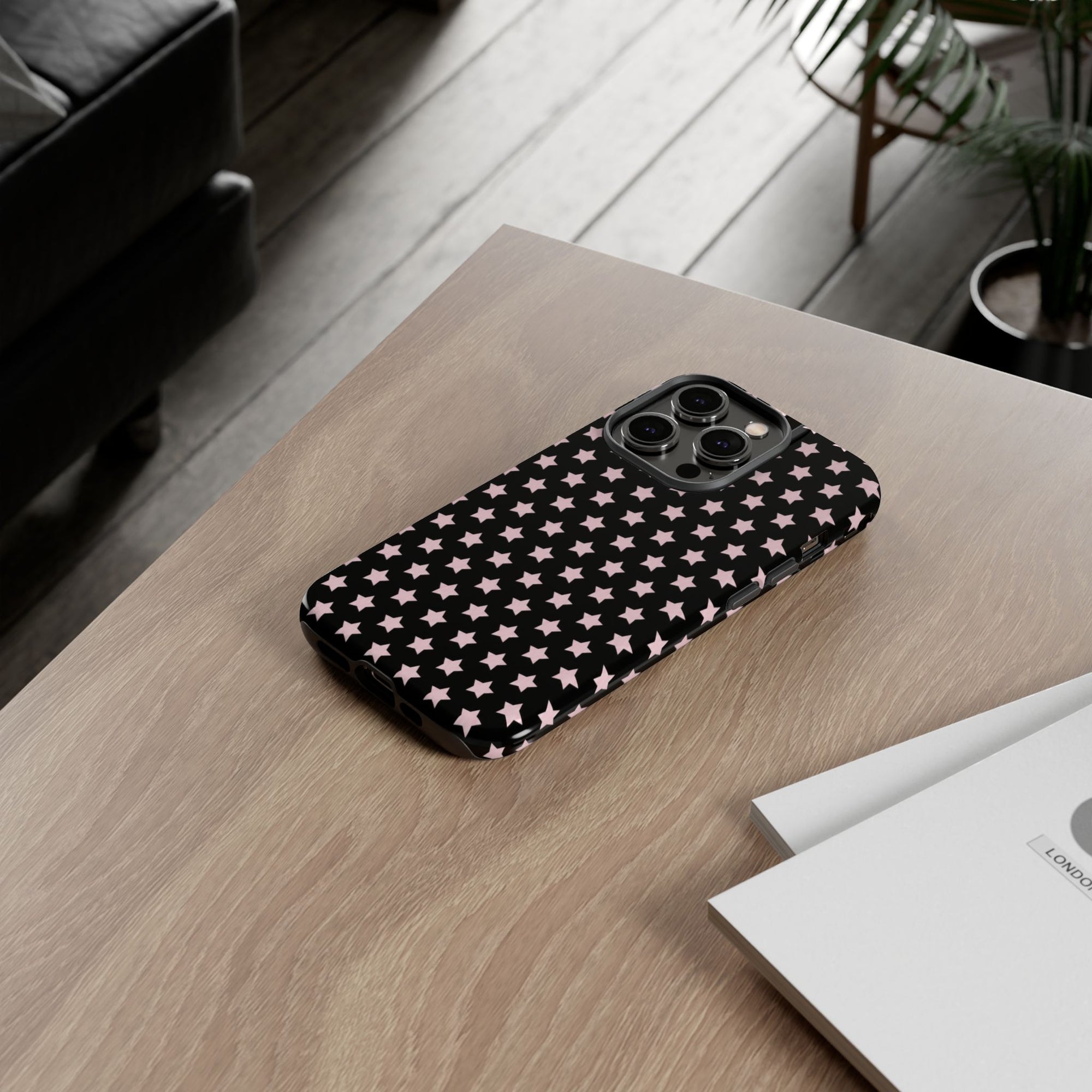 Star Girl iPhone Case ✦ Y2K Aesthetic Black Star Phone Case
