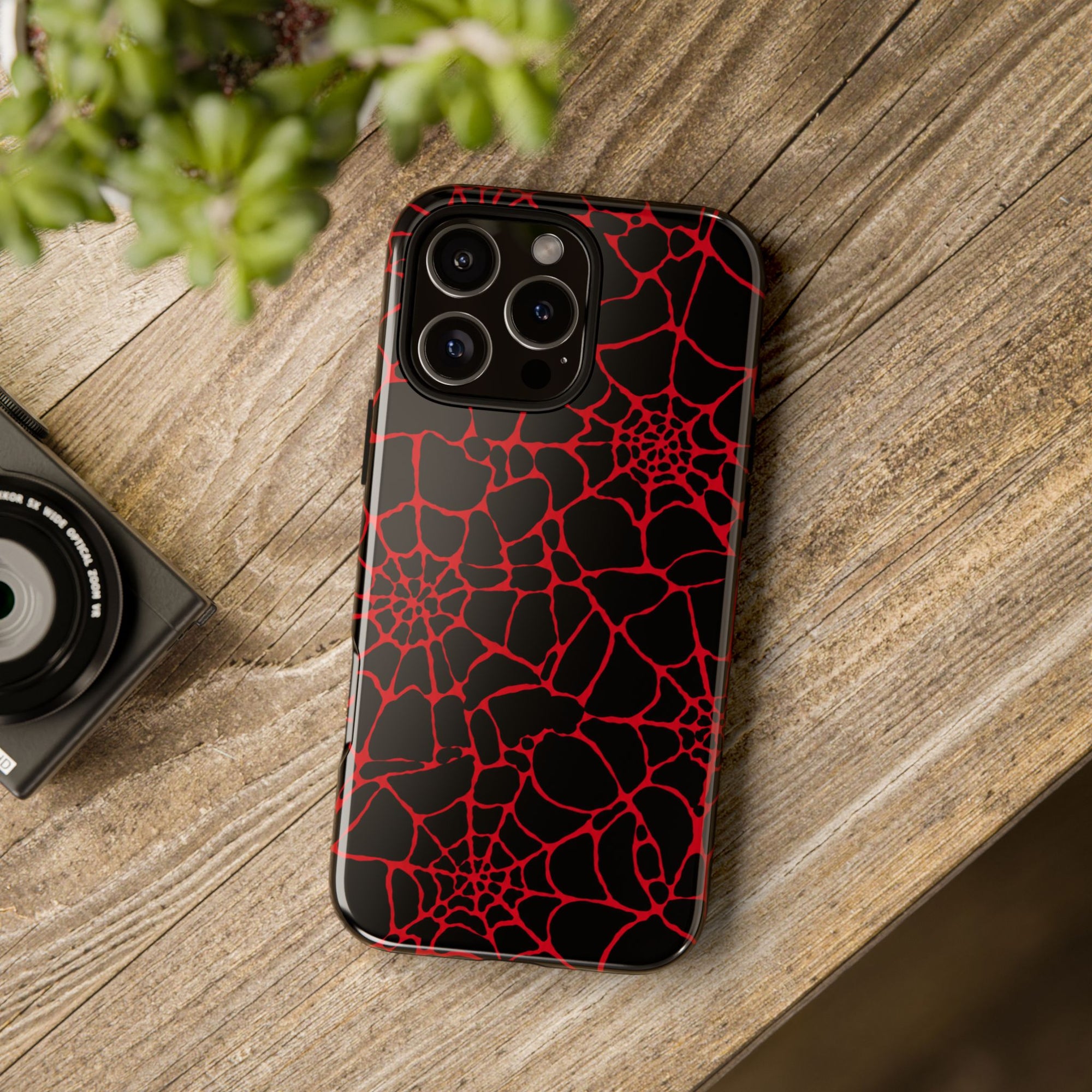 Y2K Spiderweb iPhone Case 🕷️ Goth Aesthetic Cute Emo Phone Case