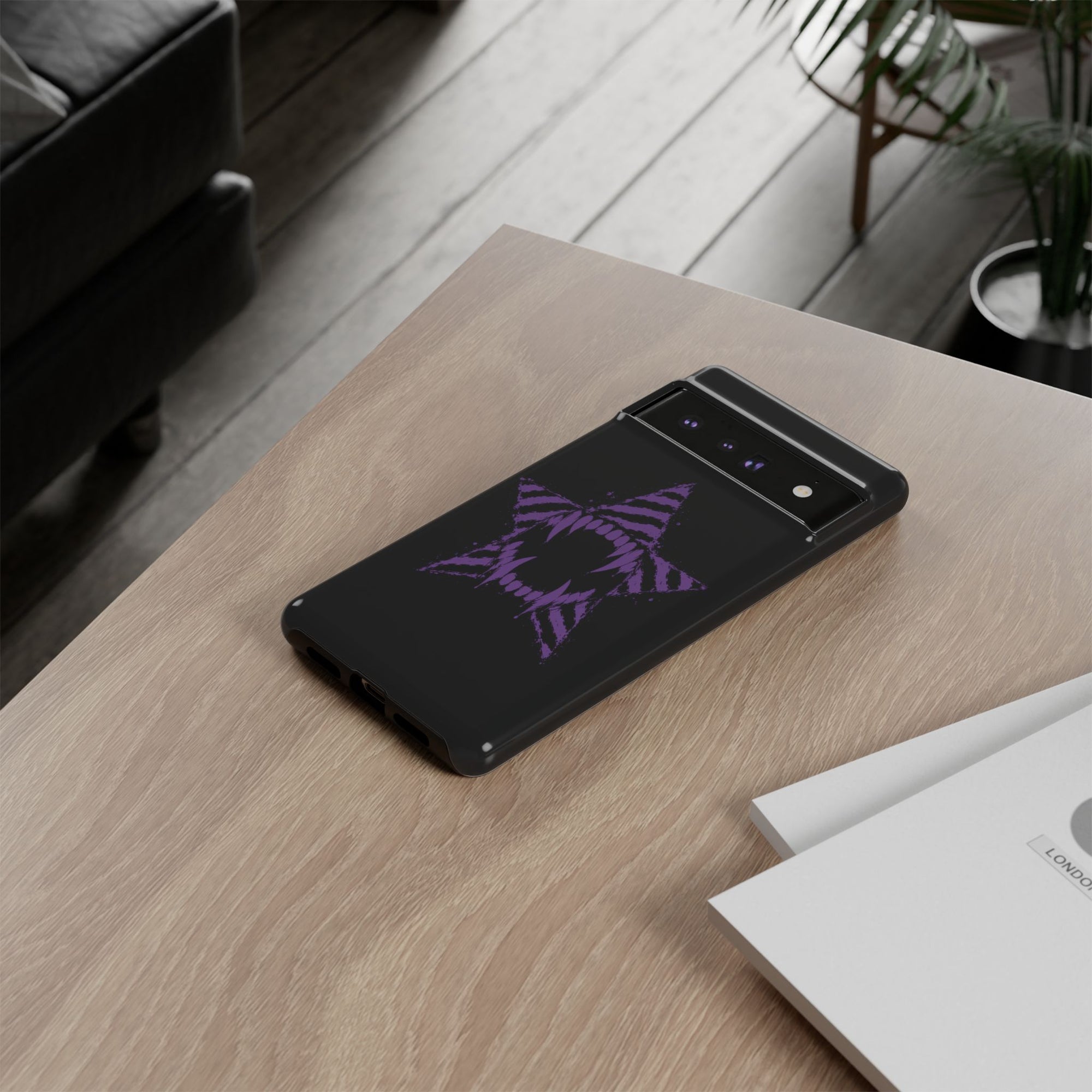 Vampire Star iPhone Case 🩸 Y2K Goth Alt Phone Case