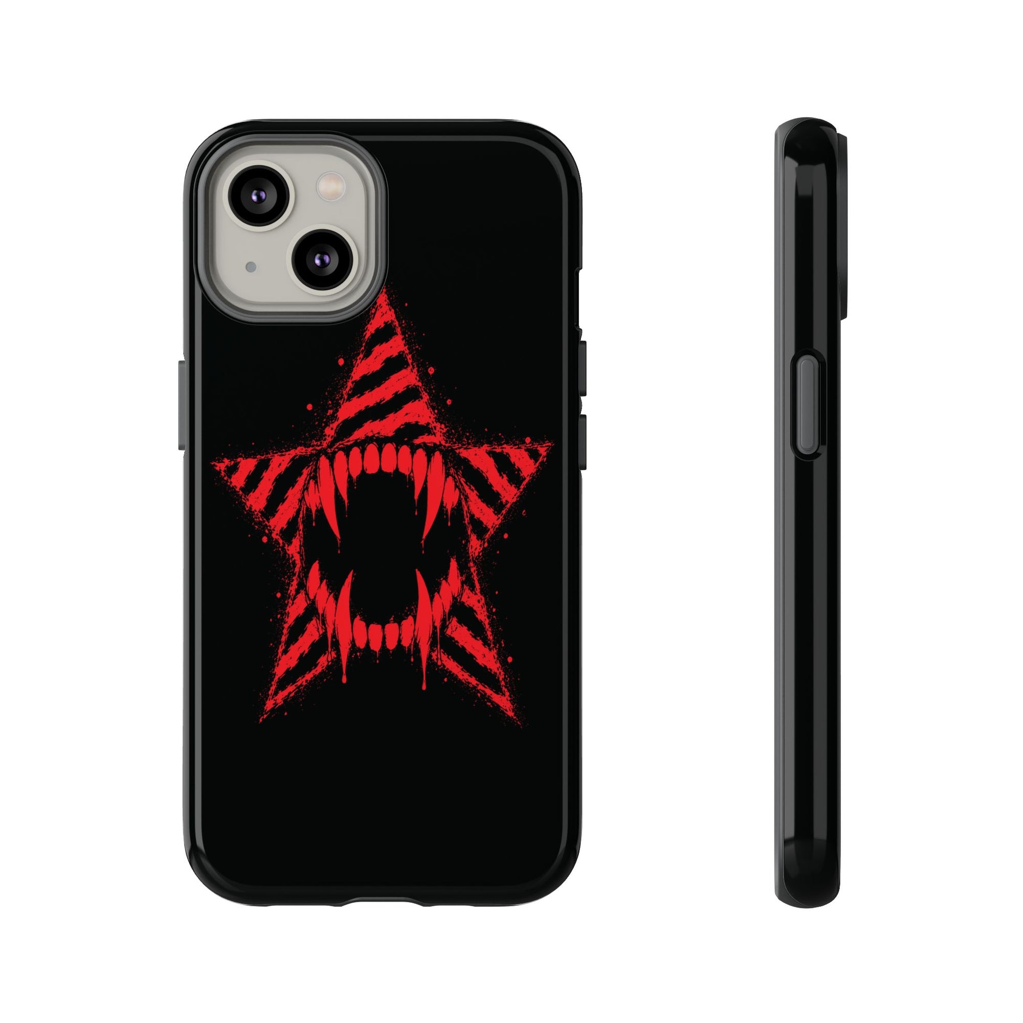 Vampire Star iPhone Case 🩸 Y2K Goth Alt Phone Case