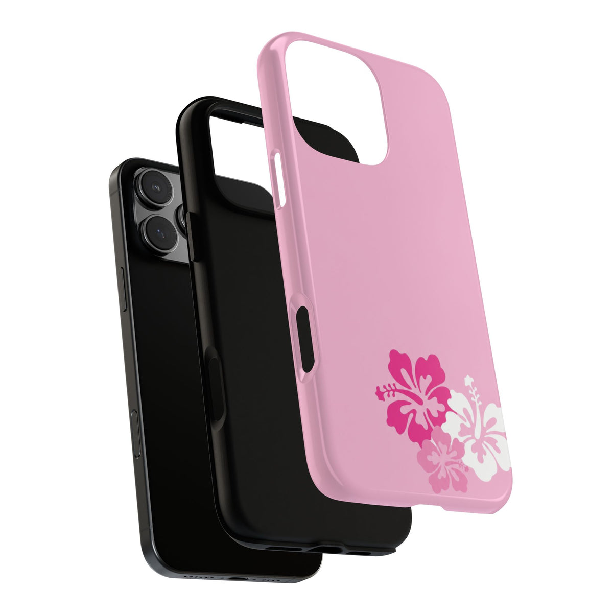Y2K Hibiscus Floral Phone Case | Cute Coquette Tropical iPhone Case | Glossy Protective Girly Cover| dejavuu