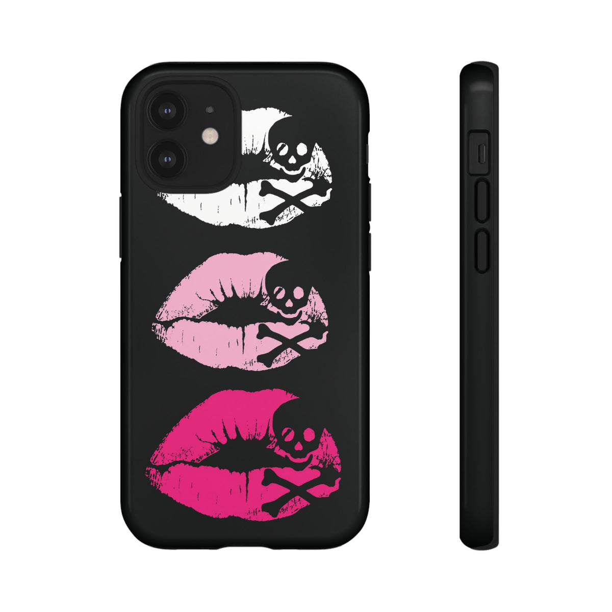 Skull Kiss Phone Case | Y2K Gothic Phone Case