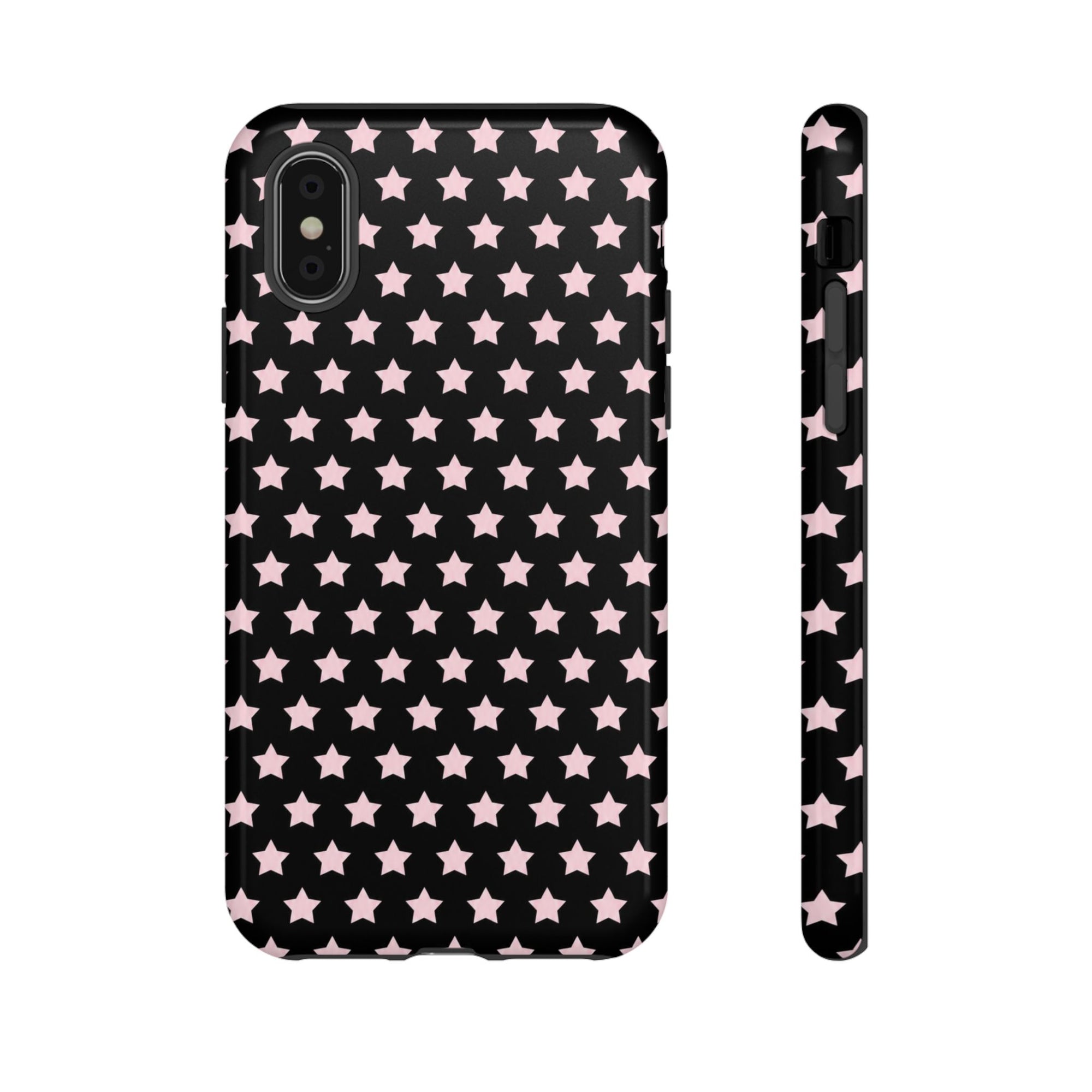 Star Girl iPhone Case ✦ Y2K Aesthetic Black Star Phone Case