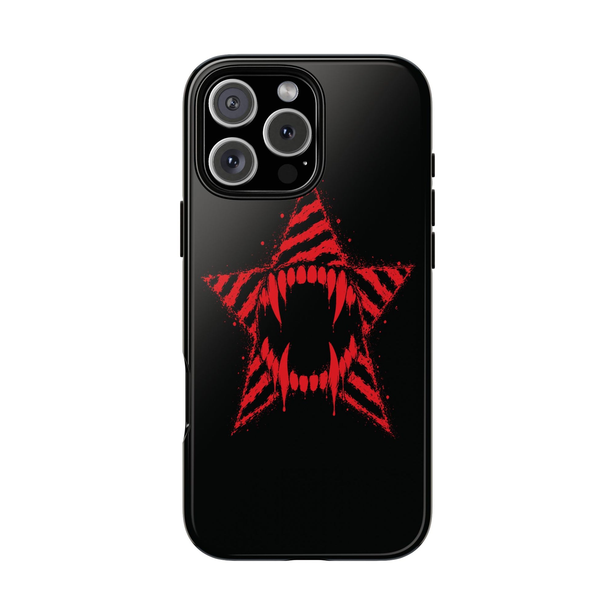 Vampire Star iPhone Case 🩸 Y2K Goth Alt Phone Case
