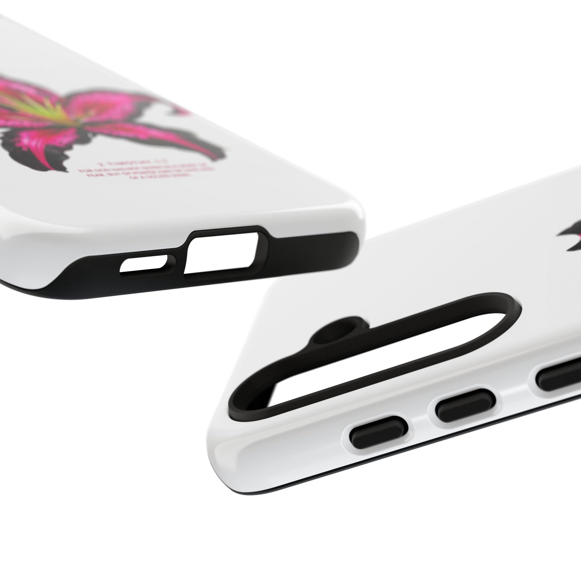 Pink Lily Christian iPhone Case ✝️ Coquette Faith Aesthetic Bible Verse Phone Case