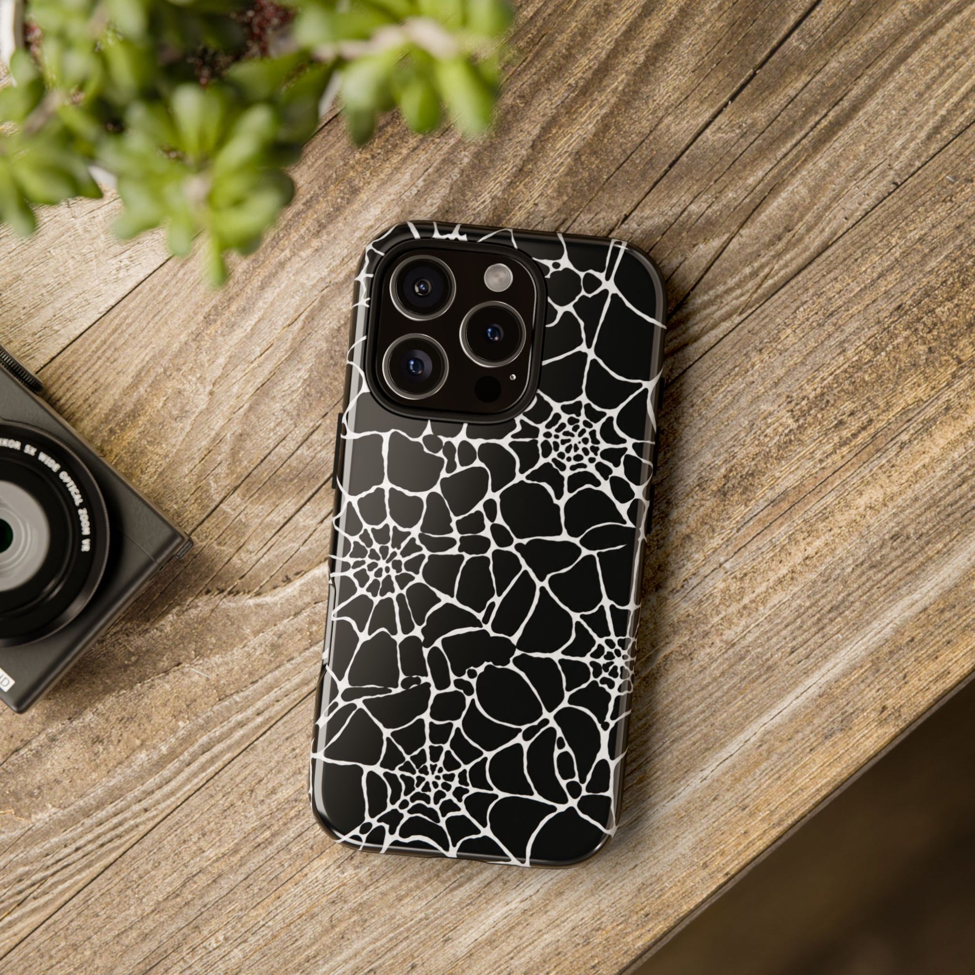 Y2K Spiderweb iPhone Case 🕷️ Goth Aesthetic Cute Emo Phone Case