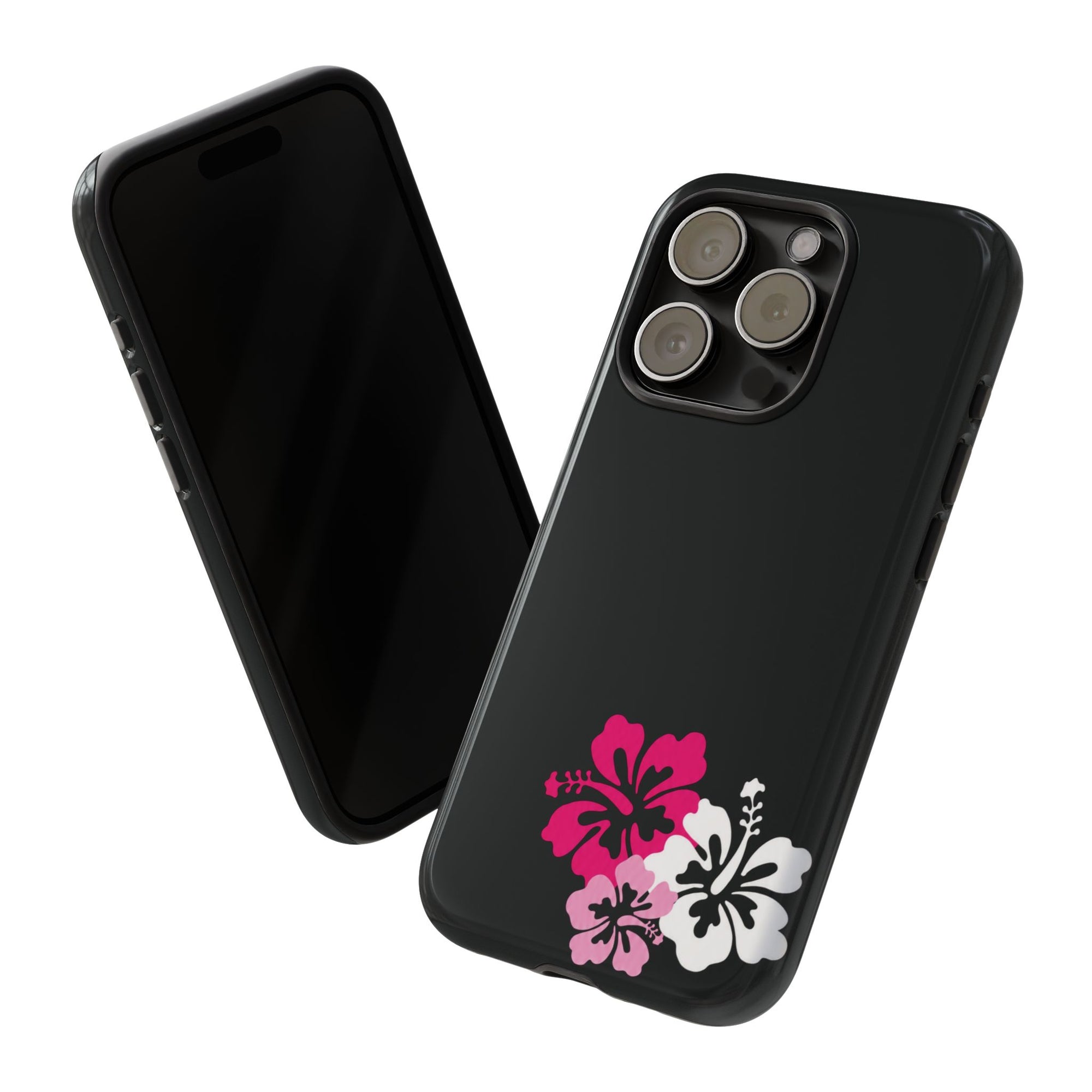 Y2K Hibiscus Floral Phone Case | Cute Coquette Tropical iPhone Case | Glossy Protective Girly Cover| dejavuu